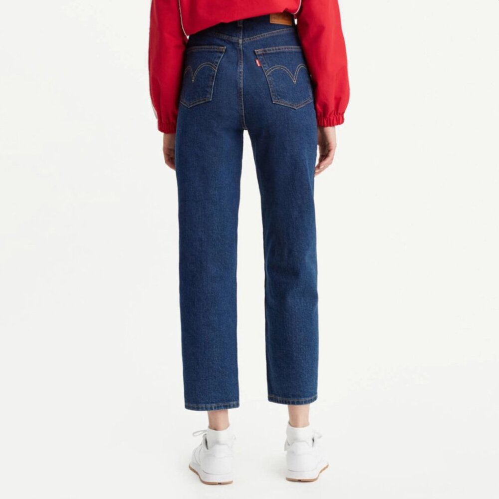 Levis Ribcage Straight Ankle Stretch Jeans - Picture 2 of 13